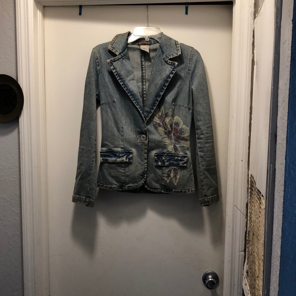 Department of peace . Jean jacket.
